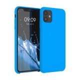 Husa pentru iPhone 11, Silicon, Albastru, 49724.157, Carcasa, Kwmobile