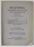 BULETINUL SOCIETATII POLITECNICE DIN ROMANIA , NR. 7- 8 , 1943 , CONTINE SI PAGINI CU RECLAME *