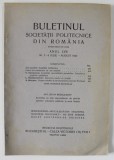 BULETINUL SOCIETATII POLITECNICE DIN ROMANIA , NR. 7- 8 , 1943 , CONTINE SI PAGINI CU RECLAME *