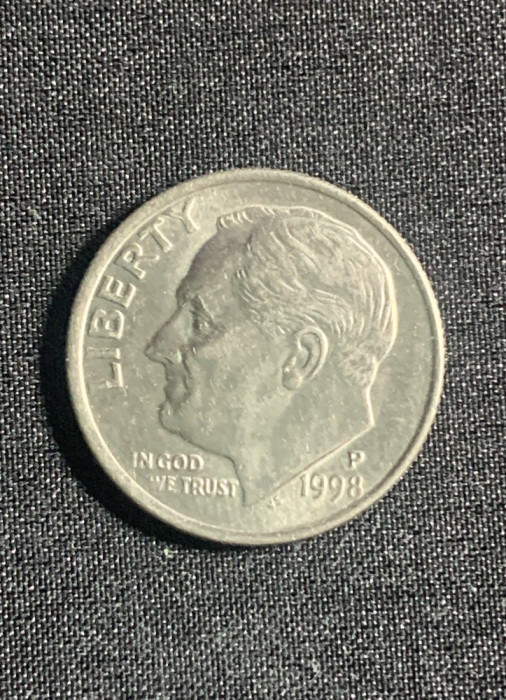 Moneda One Dime 1998 USA