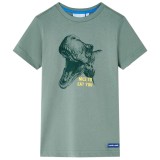 Tricou pentru copii, kaki, 116