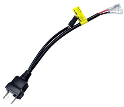 Cablu adaptor de la bec H4 la bec H1 - pentru instalarea lupelor bifazice cu H1 si a lupelor biled - TW-41 foto