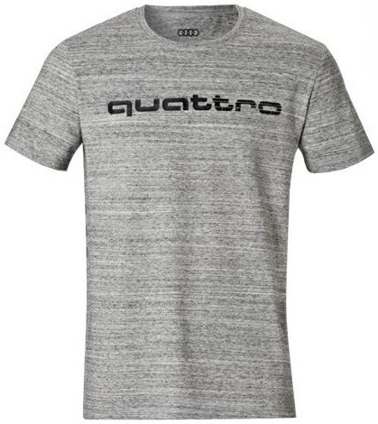 Tricou Barbati Oe Audi Quattro Gri Marimea S 3131701602