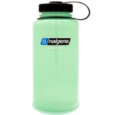 Sticlă de apă NALGENE Wide Mouth Sustain 1.0 L Glow Green