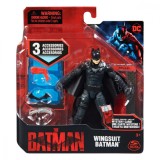 Set figurina cu accesorii din film, Batman, Wingsuit, 10 cm, 20130925