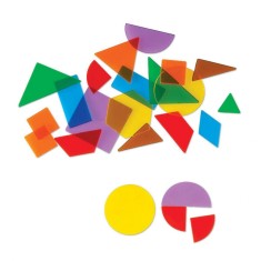 Forme geometrice transparente (408 piese) foto
