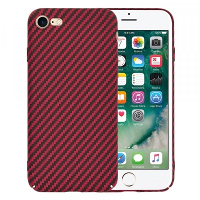Husa pentru Apple iPhone SE (2022) / SE (2020) / 8 / 7, Techsuit, Carbonite FiberShell, Rosie foto