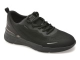 Cumpara ieftin Pantofi sport GEOX negri, U65N8B, din material textil