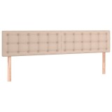 Cumpara ieftin Tablii de pat, cappuccino, 160x5x78/88 cm, piele ecologica