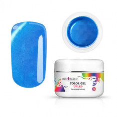 Inginails gel colorat UV/LED - Blue Ocean, 5g