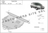 Scut metalic motor Toyota Corolla Verso fabricata in perioada 2002 - 2008 APS-26,168, SCUT PROTECTION