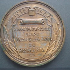 1968-Medalie -Semicentenarul Unirii