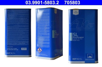 ATE 03.9901-5803.2 SL DOT 4 Lichid de frana foto