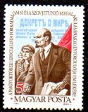 UNGARIA 1982, Lenin, Revolutia din Octombrie, MNH, serie neuzata