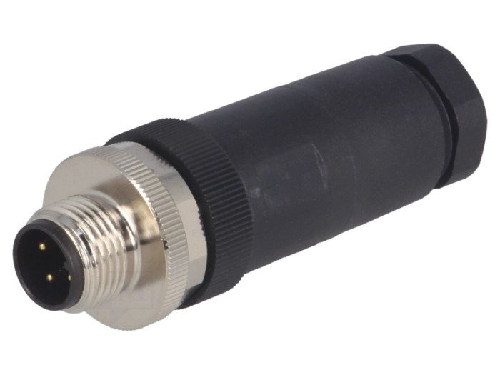 Conector M12 3 pini IP67