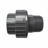 Racord PVC-U 1 1/2 inch, filet interior x filet exterior, fitinguri PVC