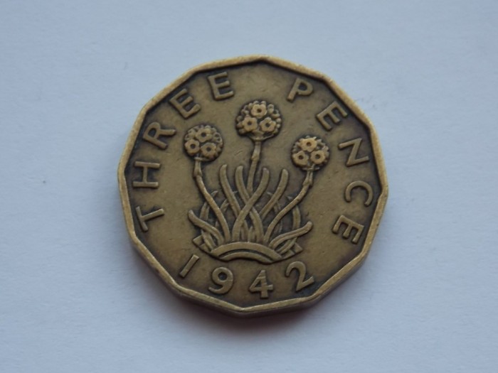 3 PENCE 1942 GBR