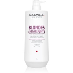 Goldwell Dualsenses Blondes &amp; Highlights balsam pentru păr blond neutralizeaza tonurile de galben 1000 ml
