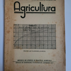 Agricultura, Revista de stiinta si practica agricola, an 3, 1948, Cluj