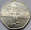 50 pence 2020 Isle of Man/ Insula Man, Bill Badger, km#1660, aunc, Europa