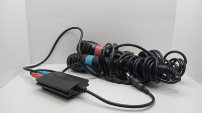 2 x SingStar Mic - USB - PlayStation - PS2 PS3 foto