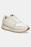 Tommy Jeans sneakers EVA RUNNER LIGHT femei, culoarea bej, EN0EN02741