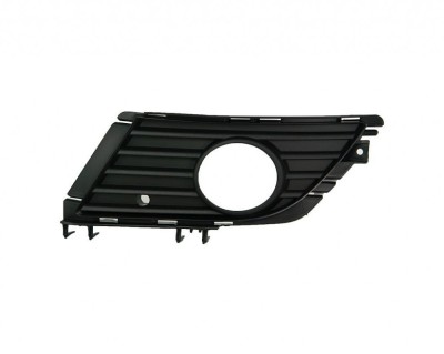 Grila bara fata Opel Corsa/Combo, 10.2003-10.2010, Stanga, 1400299, 555727-3 cu locas pentru proiectoare foto