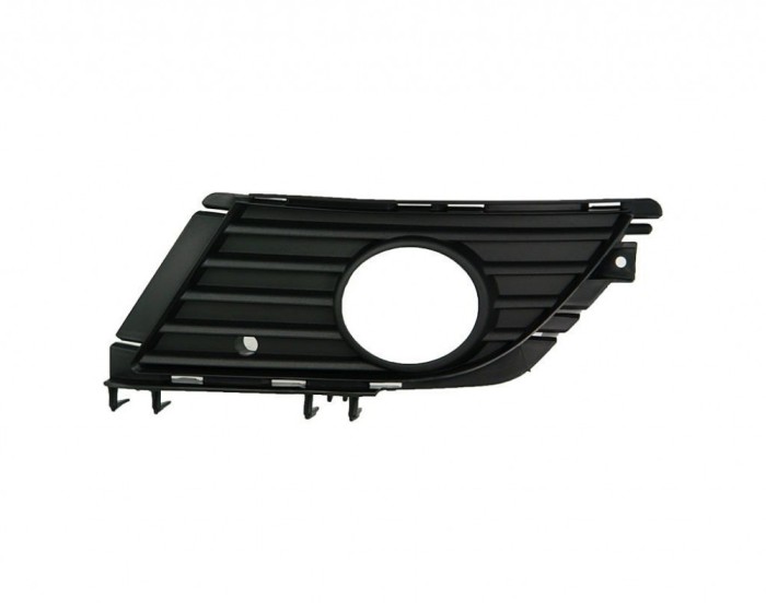 Grila bara fata Opel Corsa/Combo, 10.2003-10.2010, Stanga, 1400299, 555727-3 cu locas pentru proiectoare