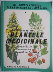 Sa ne cunoastem plantele medicinale ? Gr. Constantinescu, Elena Hatieganu-Buruiana foto