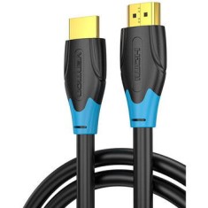 Cablu video Vention, HDMI(T) la HDMI(T), 1.5m, rezolutie maxima 4K la 60Hz, conectori auriti, cupru, invelis PVC, negru, &amp;quot;AACBG&amp;quot; (timbru ver
