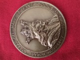 medalie Comemorare 500 de ani de la moartea lui Stefan Cel Mare si Sfant 1453-1504 - 2004 .Verso Manastirea Putna 2 iulie 2004