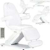 Scaun cosmetic electric pentru salonul de cosmetică pedicure reglare 3 cilindri Jayden