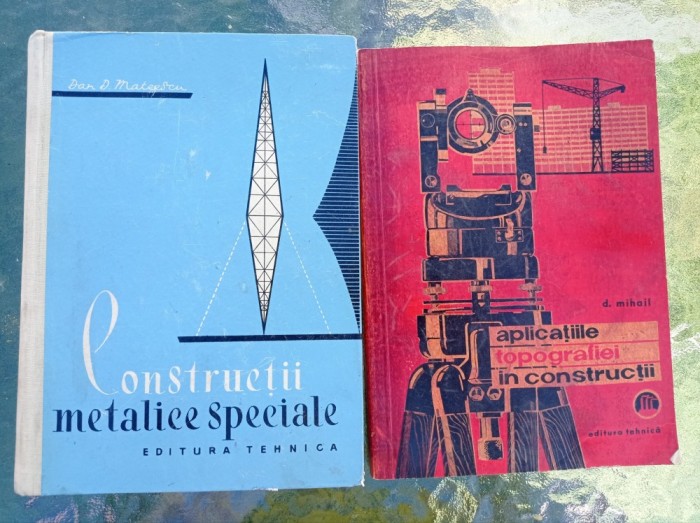 Două cărți din domeniul construcțiilor