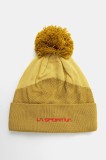 LA Sportiva caciula Knitty culoarea galben, din tricot gros, Y58732735