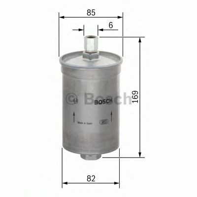 Filtru combustibil VW PASSAT Variant (3A5, 35I) (1988 - 1997) BOSCH 0 450 905 143 foto
