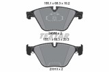 TEXTAR 2468801 Q+ set placute frana,frana disc