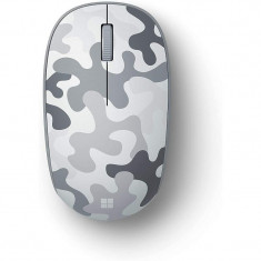 Mouse Microsoft Camo, 1000 dpi, 2 Butoane, Wireless, Rotita Scroll, Bluetooth, Optic, Alb Camuflaj foto