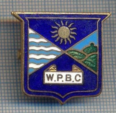AX 295 INSIGNA BOWLING -,,W.P.B.C&quot; WEST PYMBLE BOWLING CLUB -MAREA BRITANIE