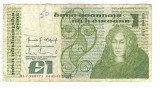 Bancnota 1 pound 1985 - Irlanda