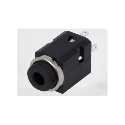 Conector Jack 3.5 mm CLIFF FC681375V soclu mama stereo 3 contacte /4 terminale /pentru panou THT foto