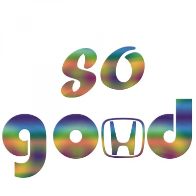 Sticker Honda So Good , Autocolant Personalizat pentru Masina Ta foto