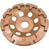 Cumpara ieftin Disc diamantat premium, beton-caramida, slefuire uscata, segmenti &quot;T&quot;, 115 mm, Dedra