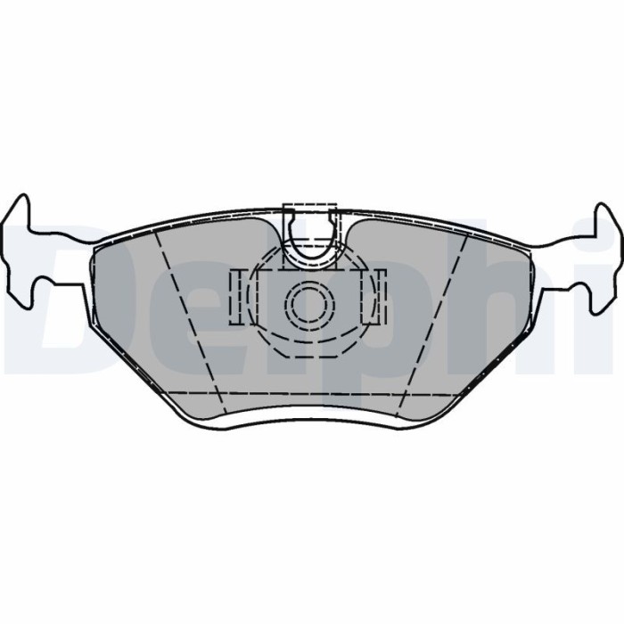 DELPHI LP1423 set placute frana,frana disc
