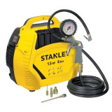 Cumpara ieftin Compresor Cu Piston Fara Ulei Stanley STN595 Air Kit 1.5 CP 180 l/m 8 Bar