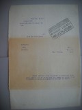 HOPCT DOCUMENT VECHI 331 MINISTERUL INDUSTRIEI COMERT EXTERIOR /BUCURESTI 1935, Documente