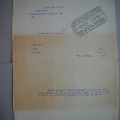 HOPCT DOCUMENT VECHI 331 MINISTERUL INDUSTRIEI COMERT EXTERIOR /BUCURESTI 1935