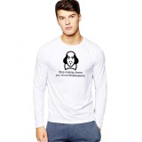 Bluza barbati alba - Shakespeare Drama - XL