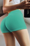 C671-12 Pantaloni scurti cu model texturat si incretituri