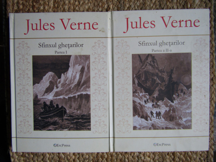 Sfinxul ghetarilor 1, 2- Jules Verne