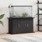 vidaXL Suport pentru acvariu, stejar negru, 101x41x58 cm, lemn stratificat 862156